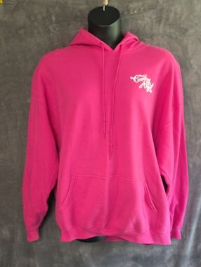 Hot Pink Pullover Hoodie - Women